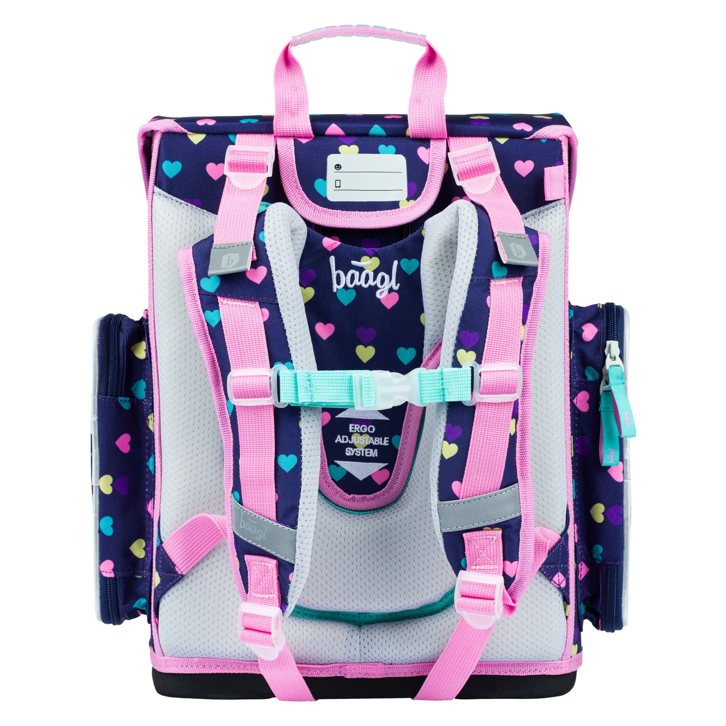 School bag Ergo Pink Hearts
