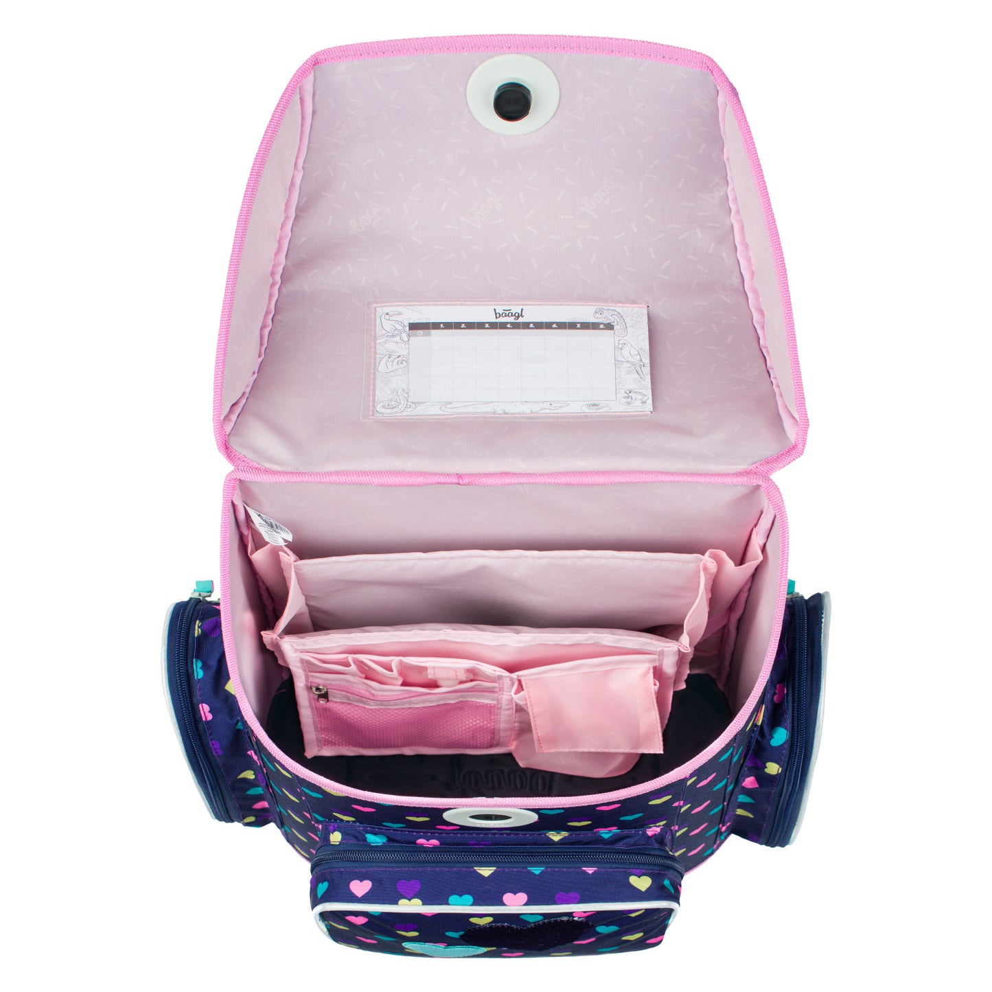 School bag Ergo Pink Hearts
