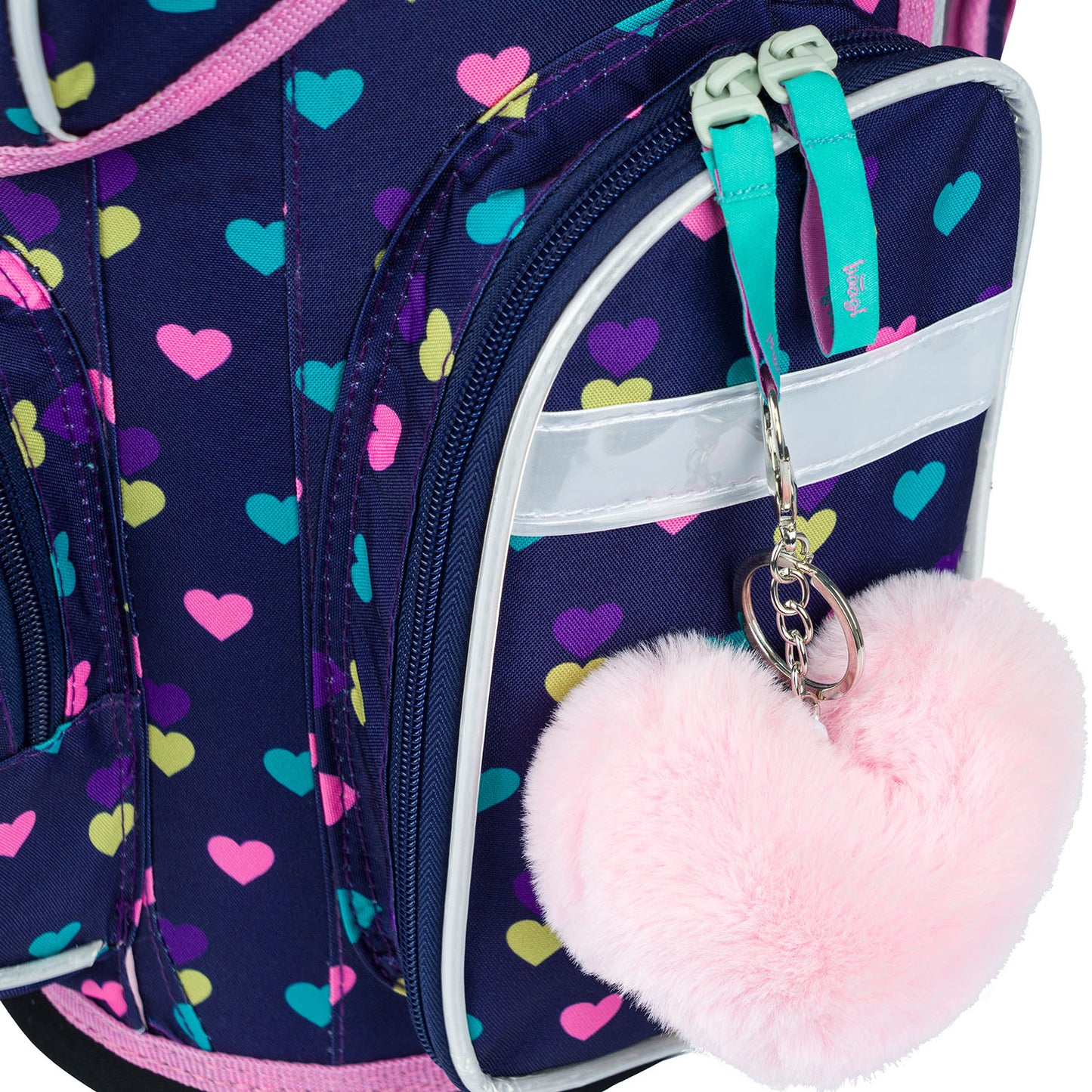 School bag Ergo Pink Hearts