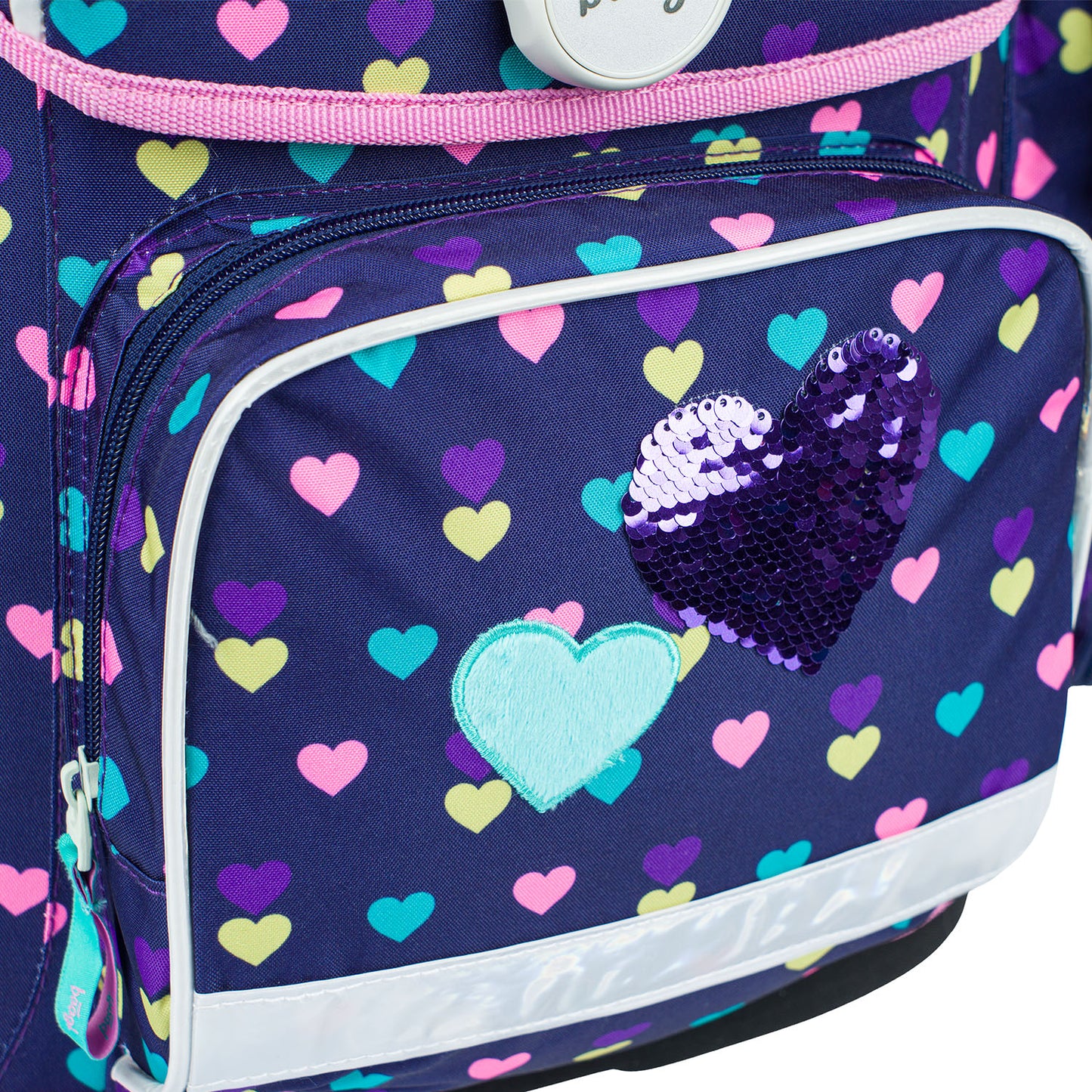 School bag Ergo Pink Hearts