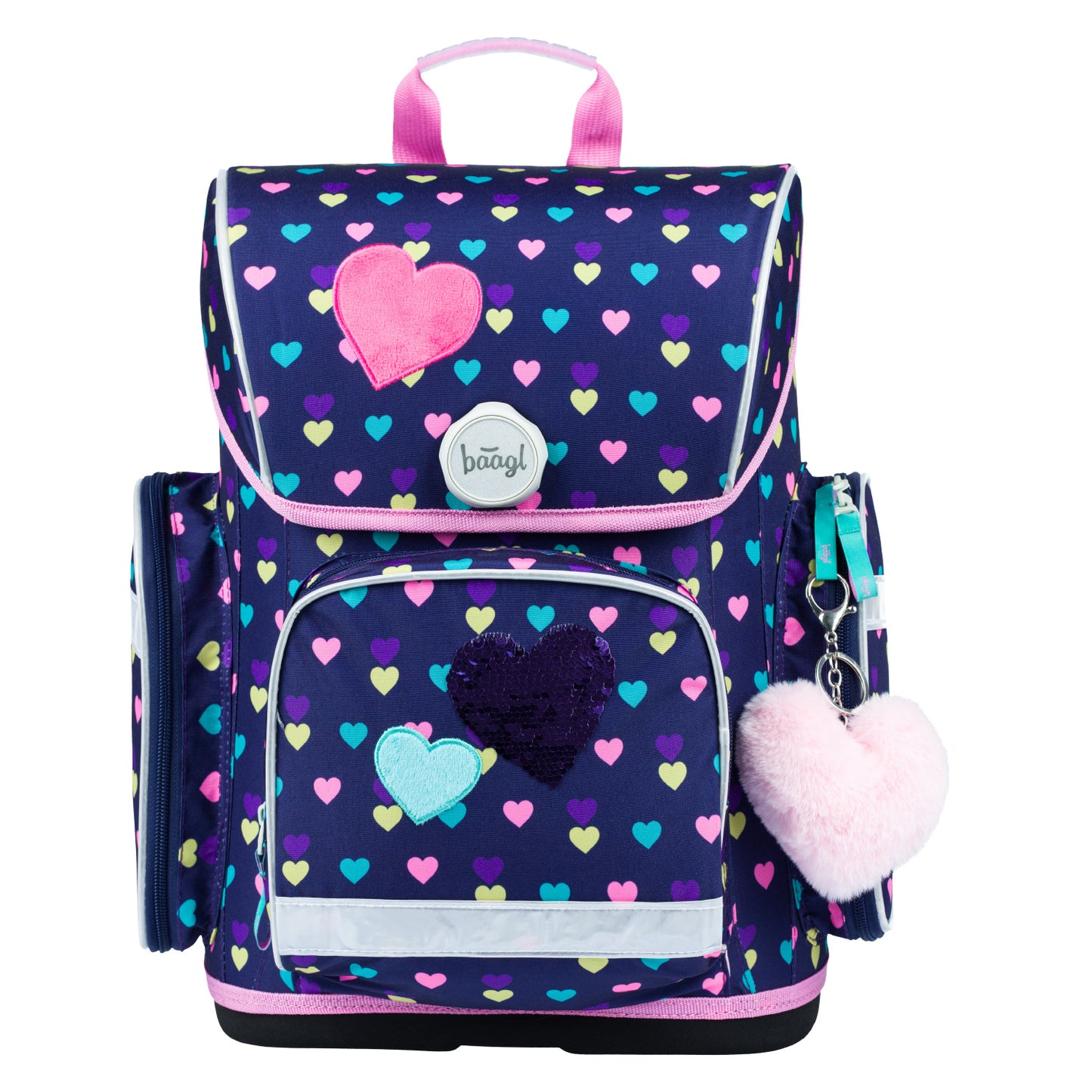 School bag Ergo Pink Hearts