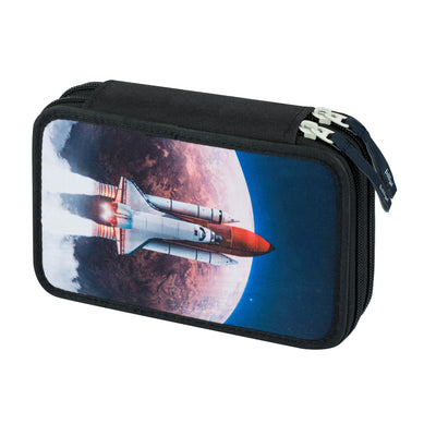Two-tier pencil case Space Shuttle