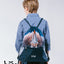 Gym sack with zip pocket Space Shuttle