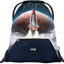 Gym sack with zip pocket Space Shuttle