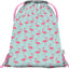 Gym sack with zip pocket Flamingo