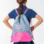 Gym sack with zip pocket Flamingo