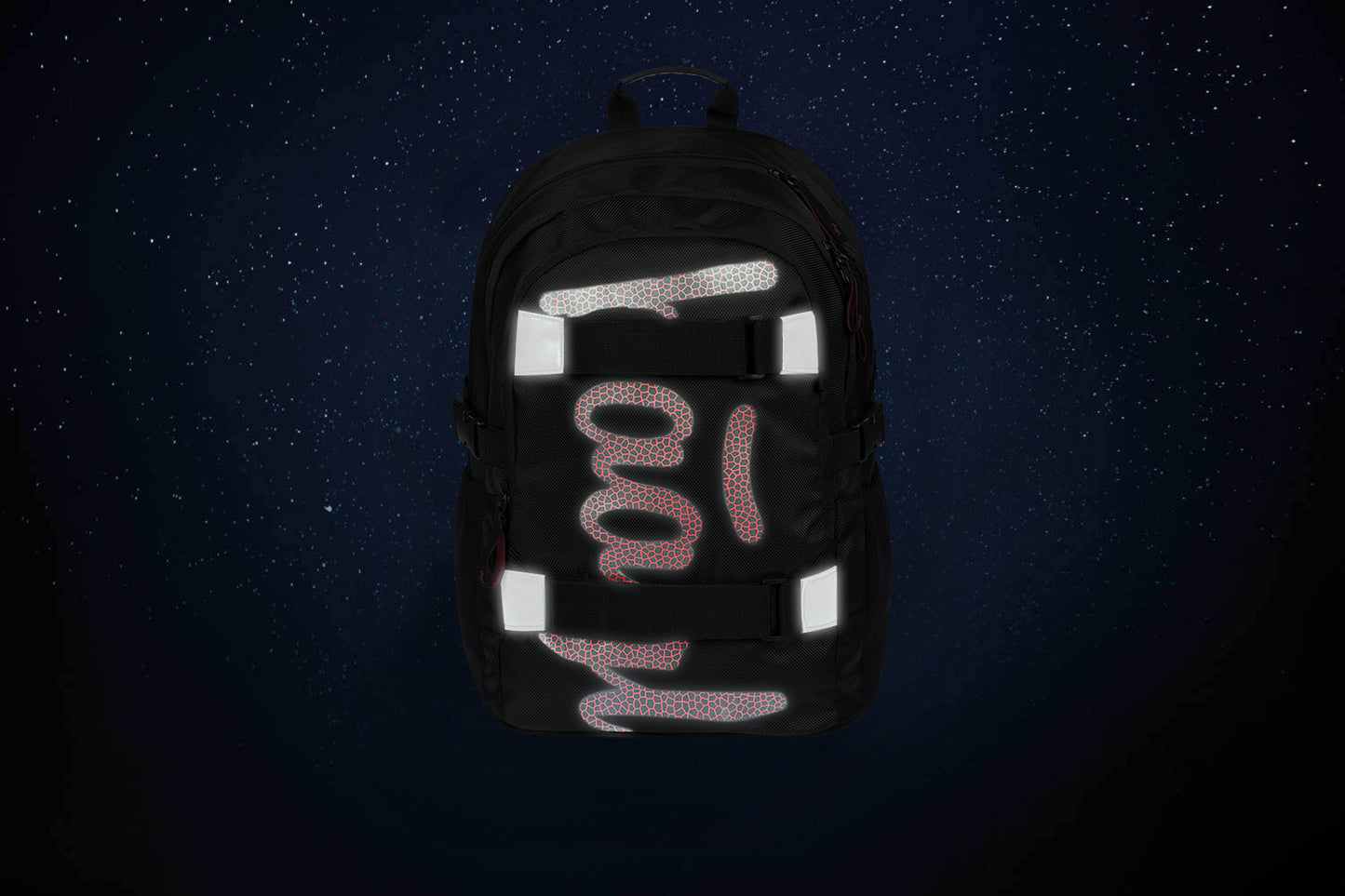 School backpack Skate Red
