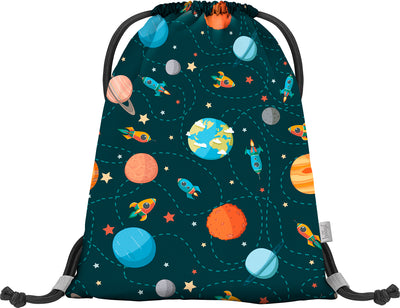 Preschool gym sack Planets