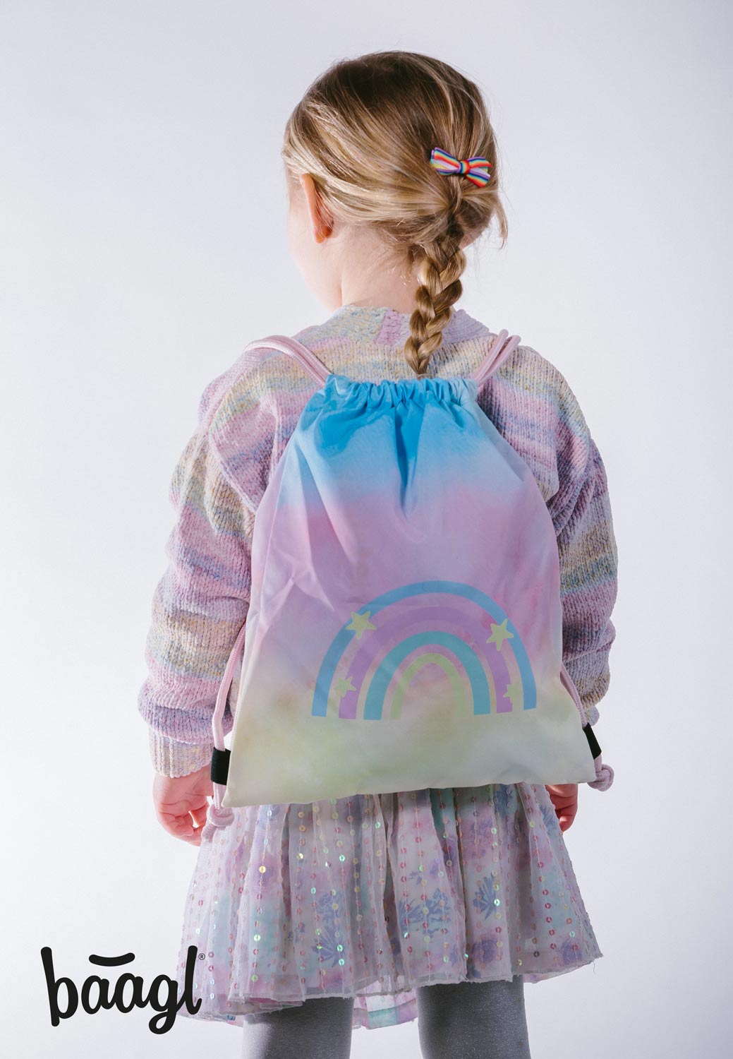 Preschool gym sack Rainbow