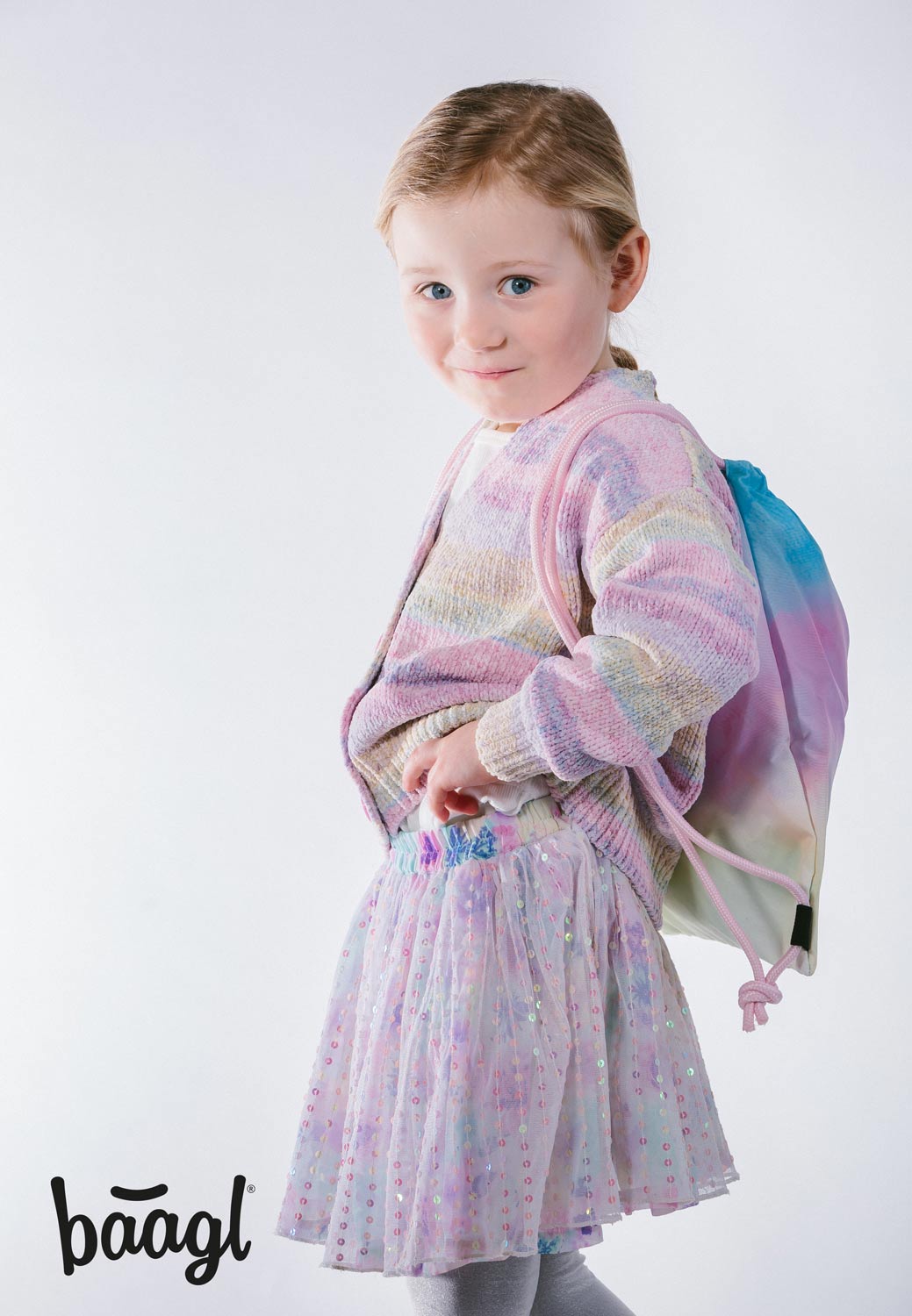 Preschool gym sack Rainbow