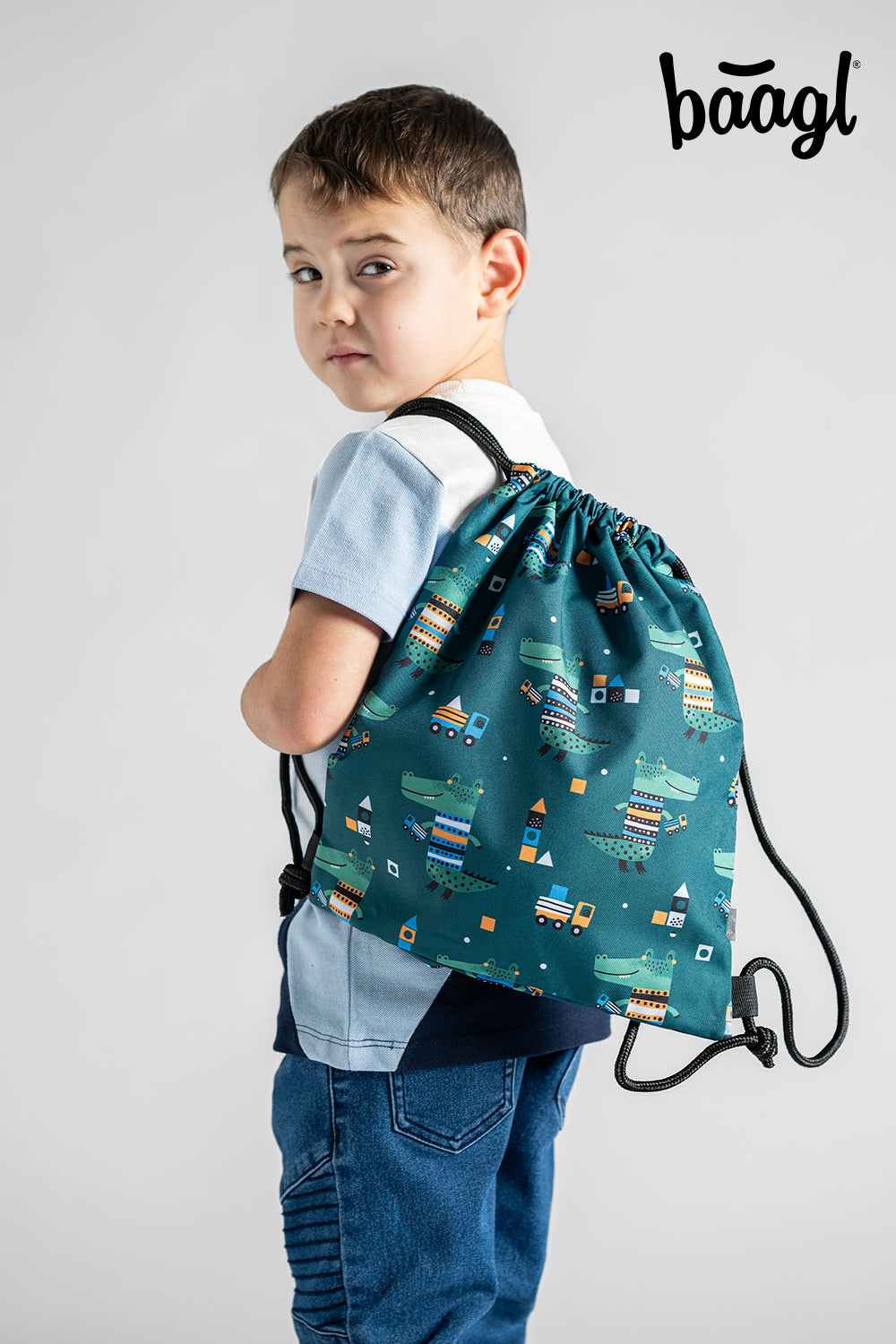 Preschool gym sack Crocodile