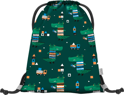 Preschool gym sack Crocodile