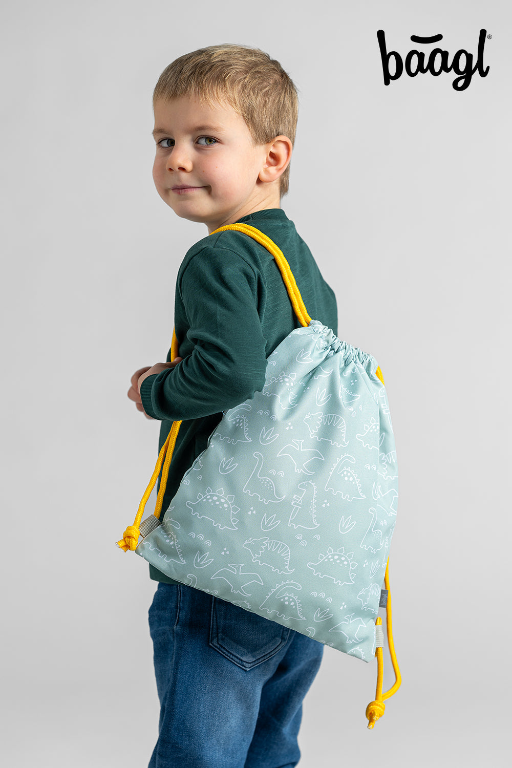 Preschool gym sack Dino