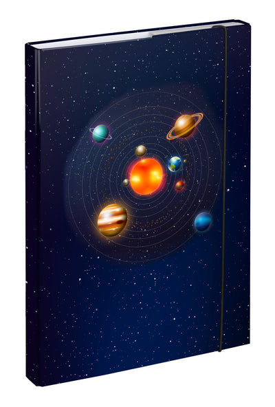 School file folder A4 Planets