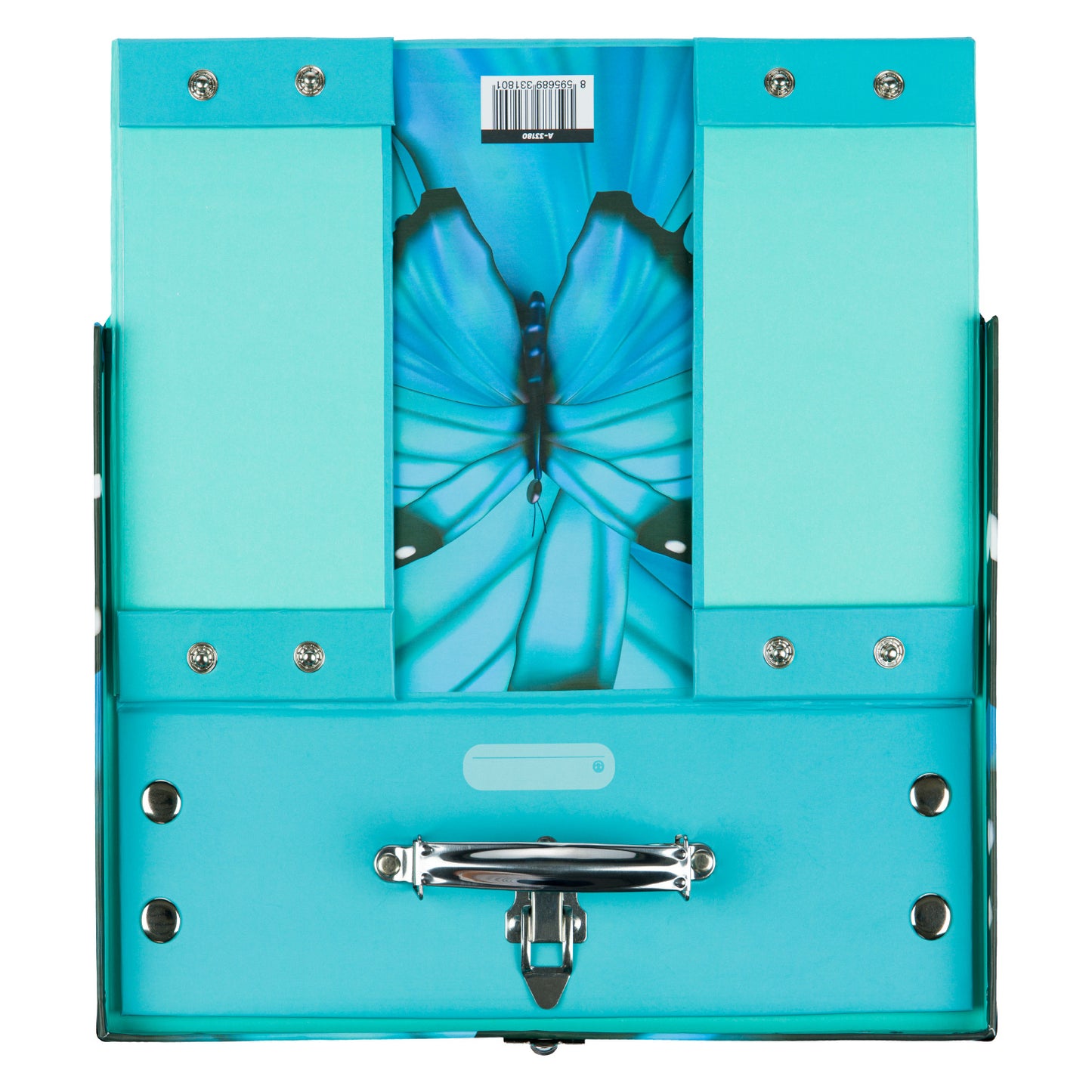 Foldable school supply box Butterfly