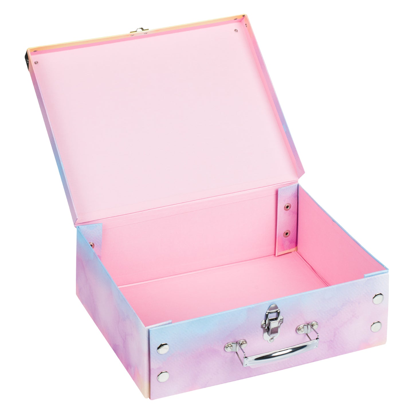 Foldable school supply box Rainbow Unicorn