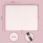 Notebook Pink, dotted, 13 × 21 cm
