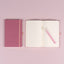 Notebook Pink, dotted, 13 × 21 cm
