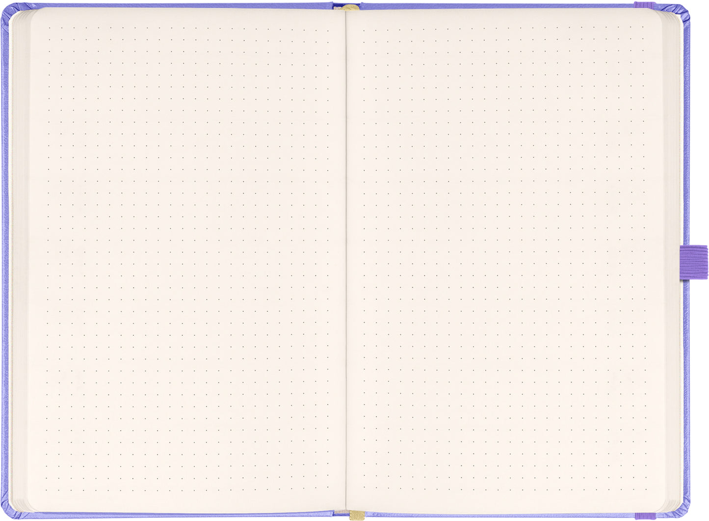 Notebook Lilac, dotted, 13 × 21 cm