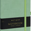 Notebook Green, dotted, 13 × 21 cm