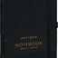 Notebook Black, dotted, 13 × 21 cm