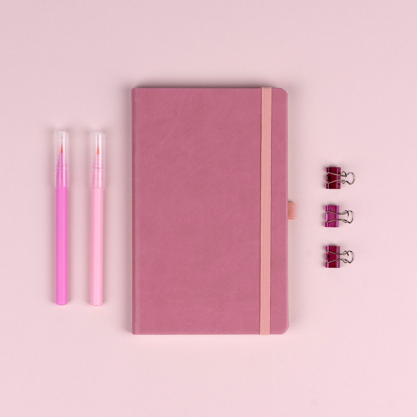 Notebook Pink, lined, 13 × 21 cm