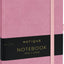 Notebook Pink, lined, 13 × 21 cm