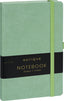 Notebook Green, lined, 13 × 21 cm