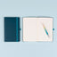 Notebook Turquoise, lined, 13 × 21 cm