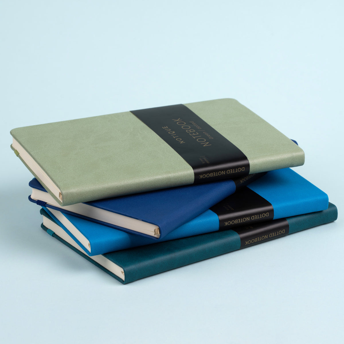 Notebook Turquoise, lined, 13 × 21 cm