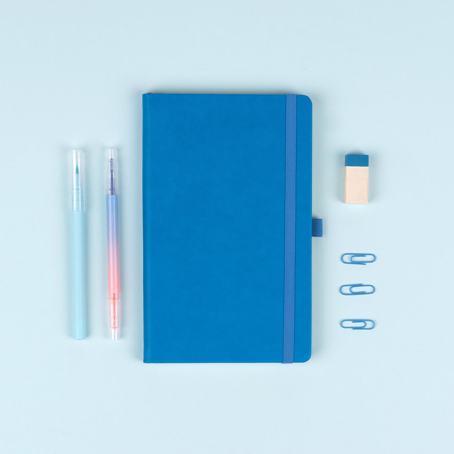 Notebook Blue, lined, 13 × 21 cm