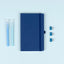 Notebook Dark blue, lined, 13 × 21 cm