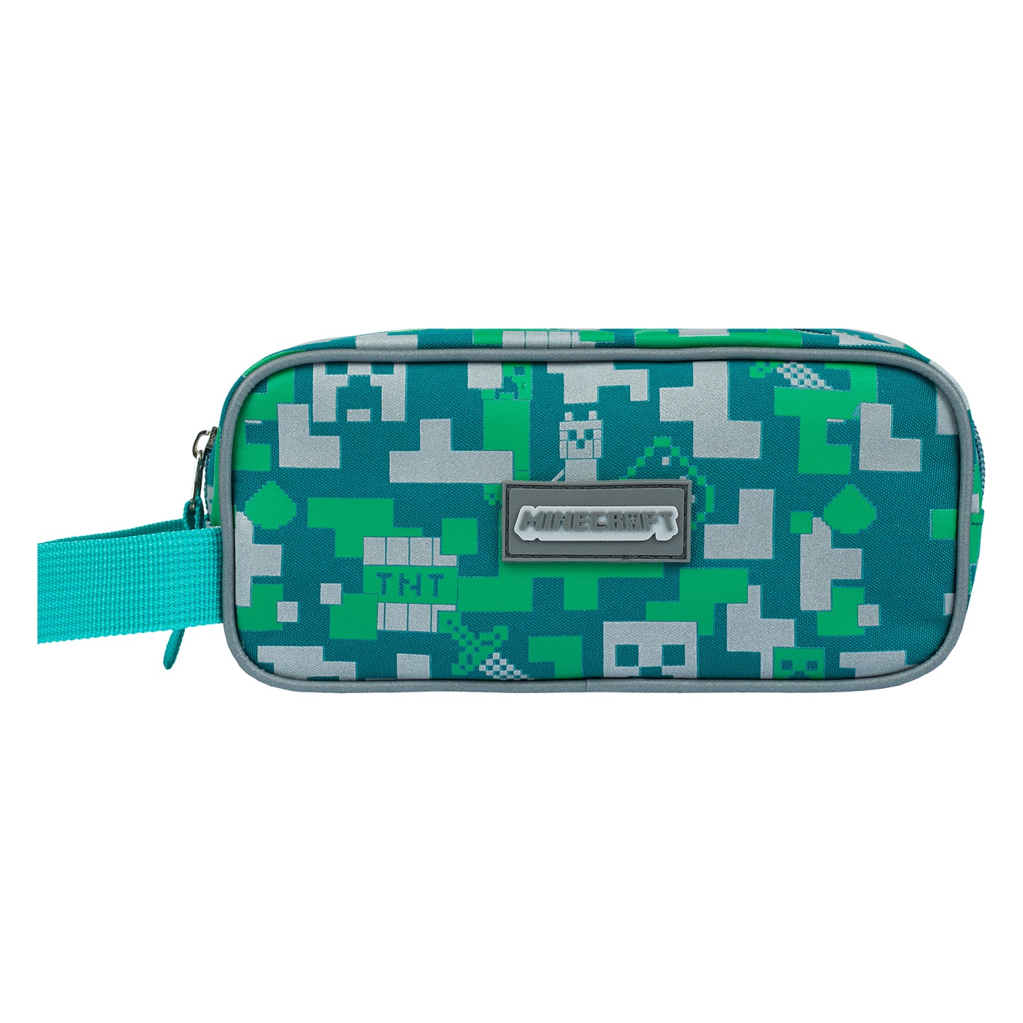 MINECRAFT pencil case Silver Creeper