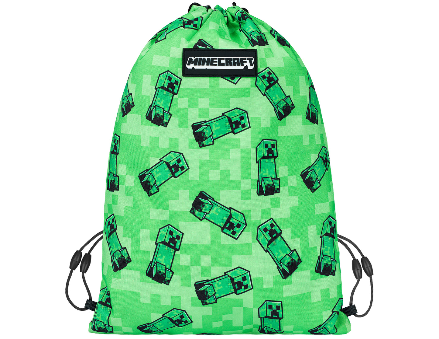 MINECRAFT SET 2 Creeper: pencil case, gym sack