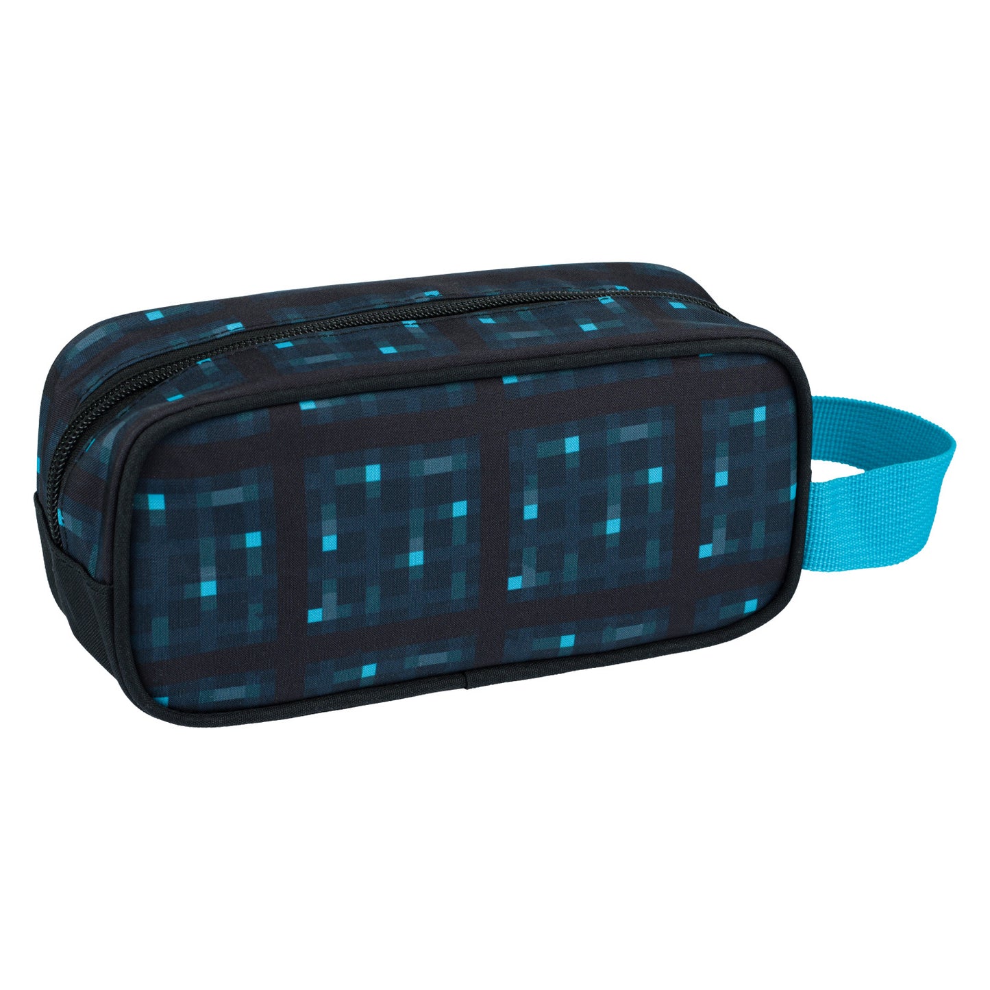 MINECRAFT SET 2 Blue Axe and Sword: pencil case, gym sack