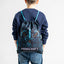 MINECRAFT SET 2 Blue Axe and Sword: pencil case, gym sack