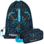 MINECRAFT SET 2 Blue Axe and Sword: pencil case, gym sack