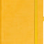 Notebook Yellow, lined, 13 × 21 cm