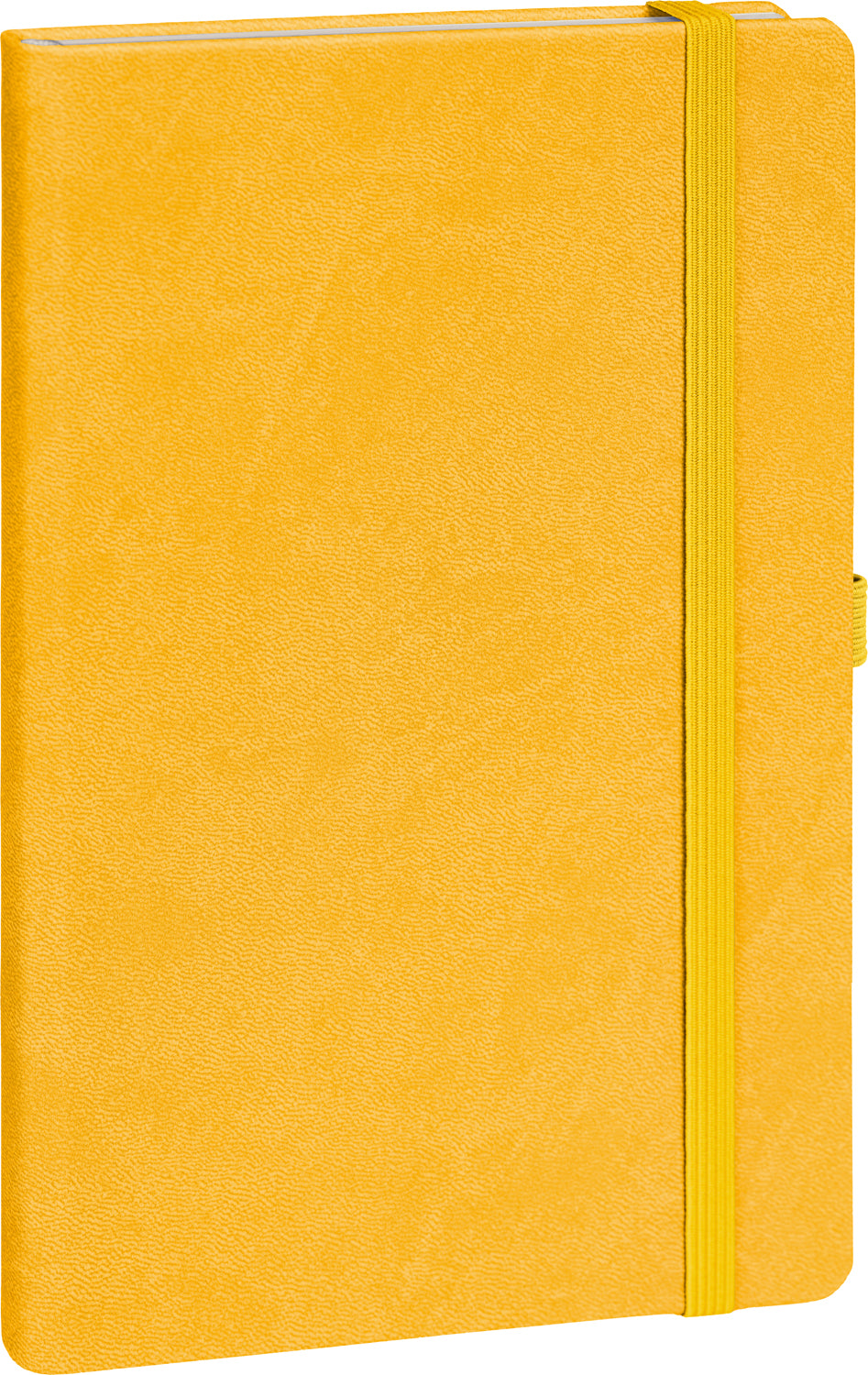 Notebook Yellow, lined, 13 × 21 cm