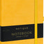 Notebook Yellow, lined, 13 × 21 cm