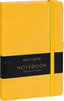 Notebook Yellow, lined, 13 × 21 cm