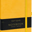 Notebook Yellow, dotted, 13 × 21 cm