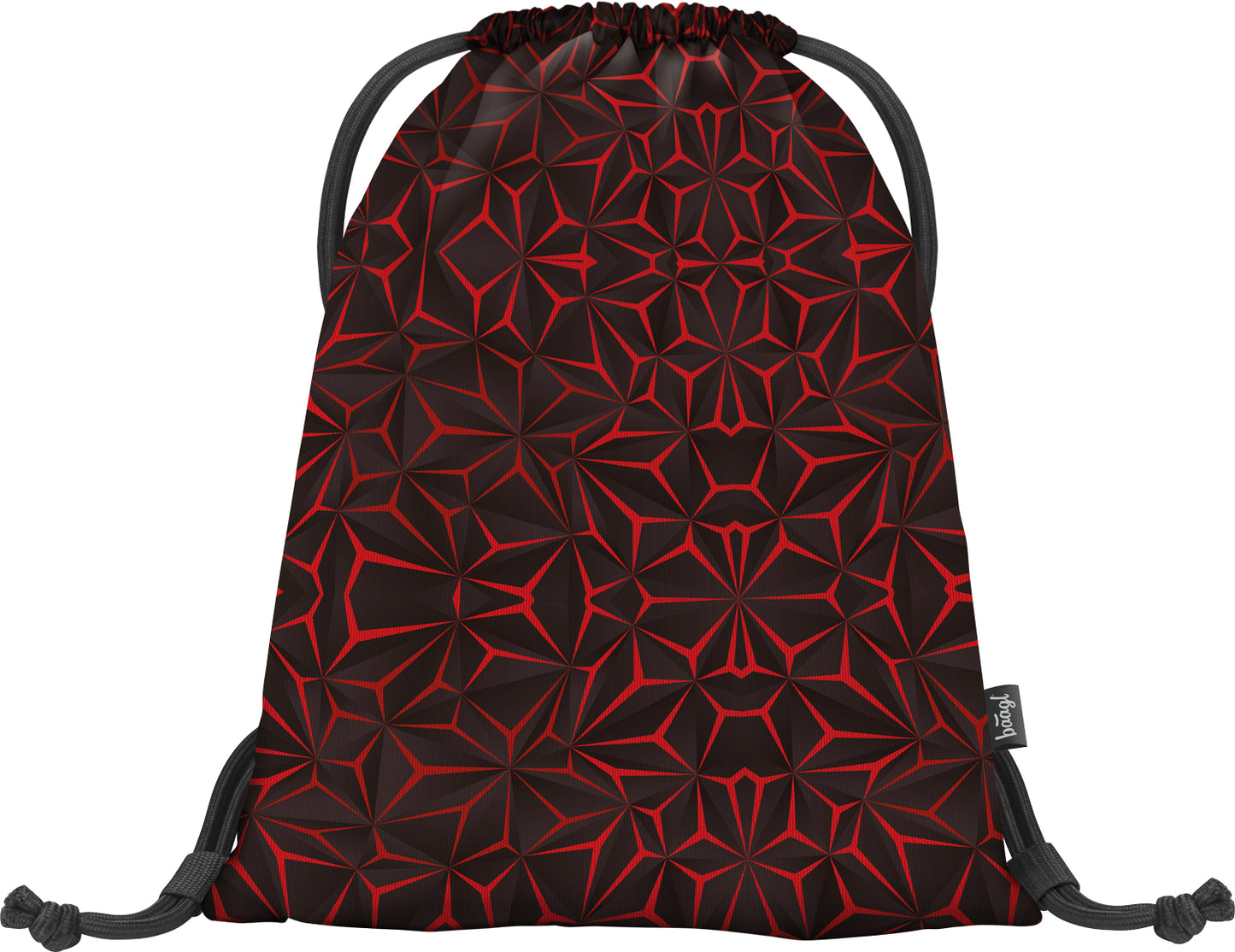 Gym sack Red Polygon