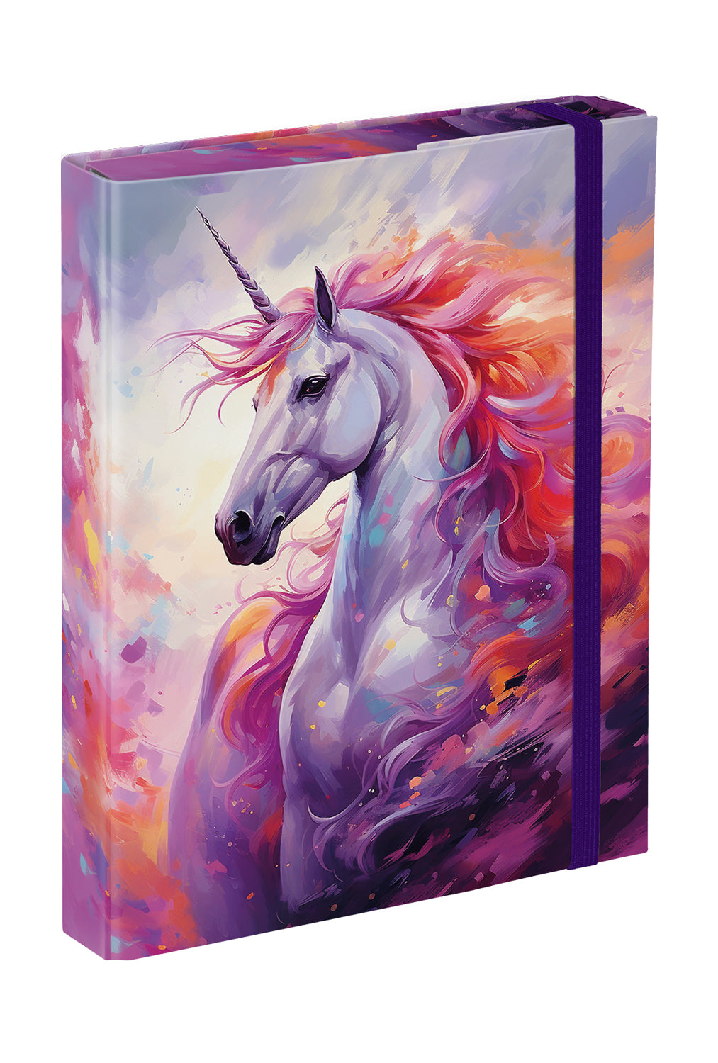 School file folder A5 Royal Unicorn