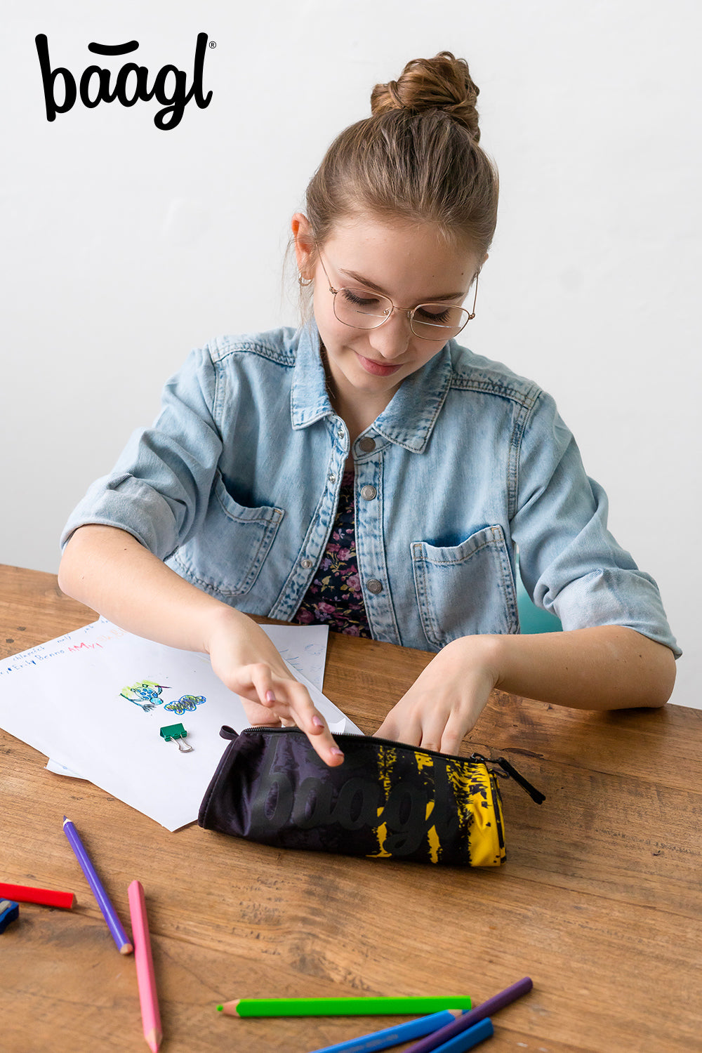 Pencil pouch Dune