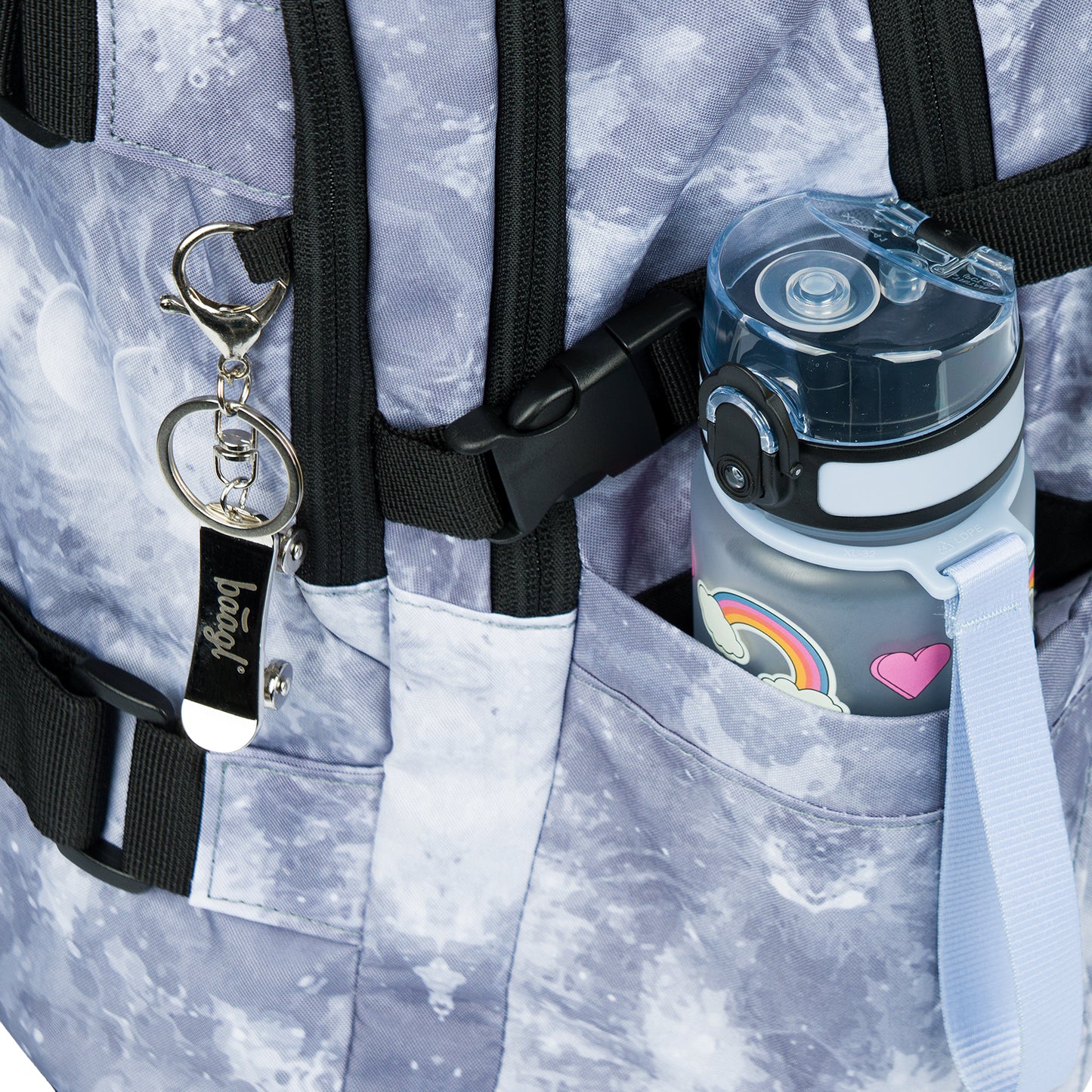 School backpack Skate NASA Grey