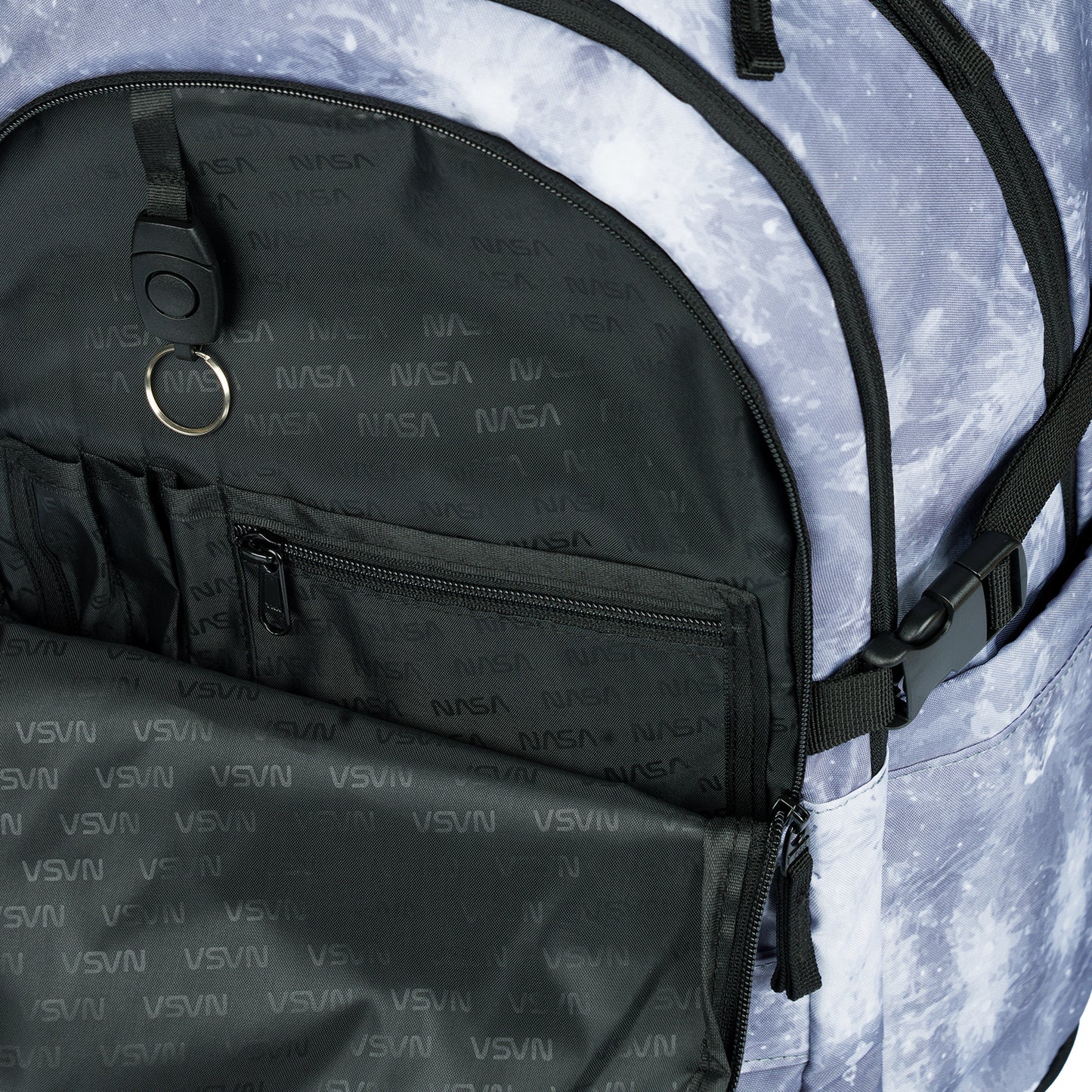 School backpack Skate NASA Grey