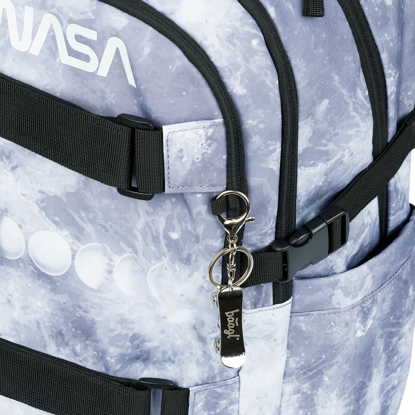 School backpack Skate NASA Grey