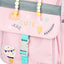 School bag Zippy Pink Rainbow