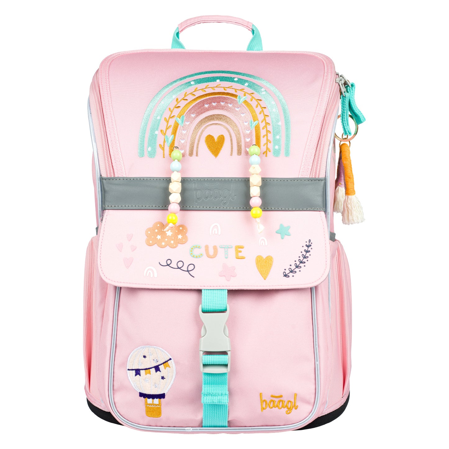 School bag Zippy Pink Rainbow